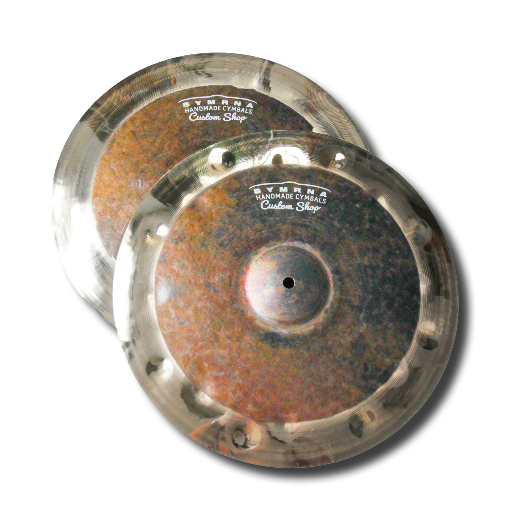 товар тарелка hi hat 15" custom duotone symrna cymbals_detail