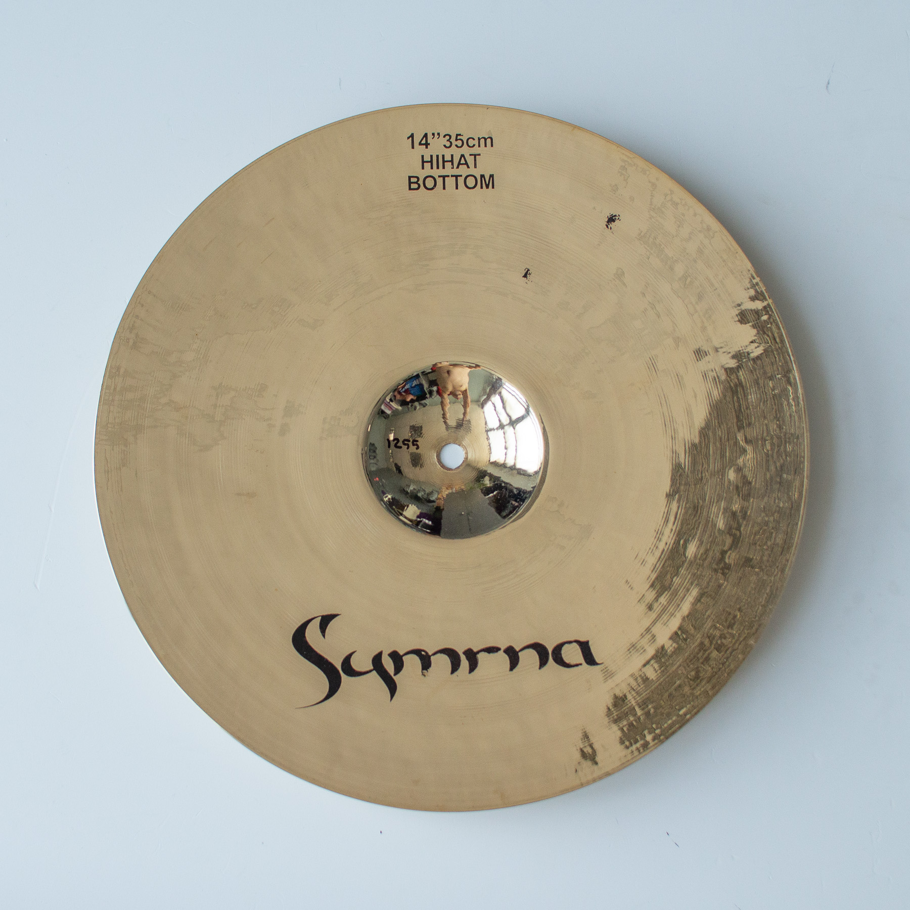 товар тарелка hi hat 14" thunder earth symrna cymbals_detail