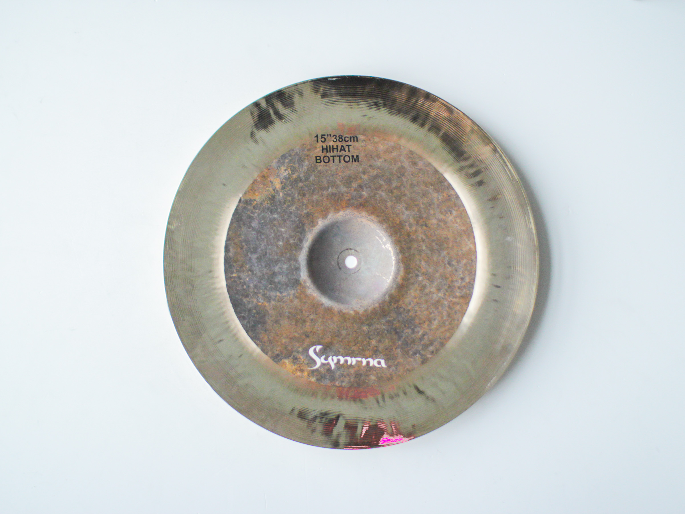 товар тарелка hi hat 15" custom duotone symrna cymbals_detail