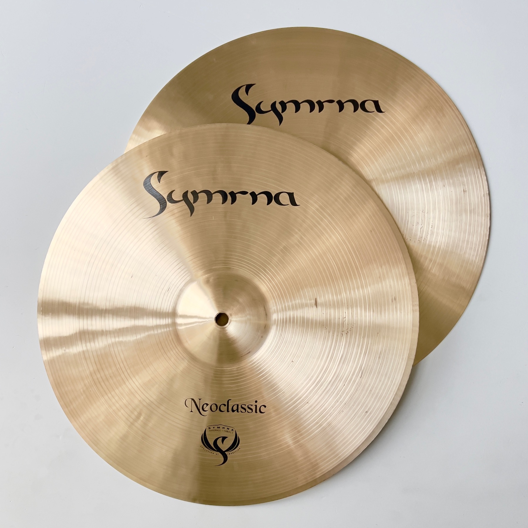 товар тарелка hi hat 14" neoclassic medium thin symrna cymbals_detail